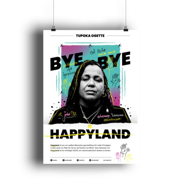 Poster A1 Hochformat "Bye Bye Happyland" - DIN A1 Poster (hochformat)-3